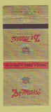 Matchbook Cover - De Massi Cadillac Lyndhurst NJ 30 Strike