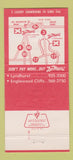 Matchbook Cover - De Massi Cadillac Lyndhurst NJ 30 Strike