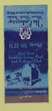 Matchbook Cover - Embassy Hotel Miami Beach FL 30 Stick