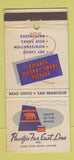 Matchbook Cover - Pacific Far East Line Shipping cruise 30 Stick