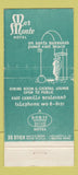 Matchbook Cover - Mar Monte Hotel Santa Barbara CA 30 Stick