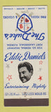 Matchbook Cover Eddie Daniels The Duke's Restaurant Fort Lauderdale FL 30 Stick