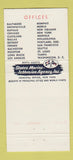 Matchbook Cover - Isthmian Lines Cargo Shipping 30 Stick