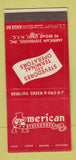 Matchbook Cover - American Stevedores Terminal Operators New York City 30 Stick