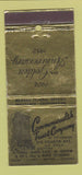 Matchbook Cover - Commonwealth Trust Company Pittsburgh PA 30 Stick