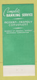 Matchbook Cover - Peoples National Bank Norristown PA 1956 30 Stick