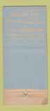 Matchbook Cover - Shelburne Hotel Atlantic City NJ 30 Stick
