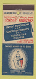Matchbook Cover - Columbia Savings and Loan New York City 30 Stick