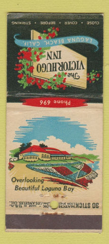 Matchbook Cover - Victor Hugo Inn Laguna Beach CA 30 Stick