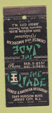 Matchbook Cover - Jade Restaurant Chinese Jersey City NJ WEAR 21 Strike Feature