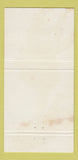 Matchbook Cover - Kipling Radiator Islington ON 30 Strike