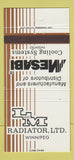 Matchbook Cover - L and M Radiator Winnipeg MB Mesabi #2 30 Strike