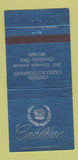 Matchbook Cover - Central Cadillac Cleveland OH 30 Strike