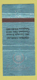 Matchbook Cover - Central Cadillac Cleveland OH 30 Strike