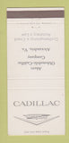 Matchbook Cover - Akers Oldsmobile Cadillac Alexandria VA 30 Strike
