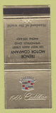 Matchbook Cover - 1969 Cadillac Trenor Motors Springfield OH 30 Strike