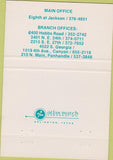 Matchbook Cover - Imperial Savings Amarillo TX 40 Strike