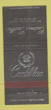 Matchbook Cover - Cashman Cadillac Las Vegas NV 30 Strike