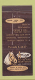 Matchbook Cover - Amigo Motel Apartments San Francisco CA 21 Strike Feature