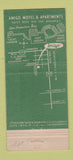 Matchbook Cover - Amigo Motel Apartments San Francisco CA 21 Strike Feature