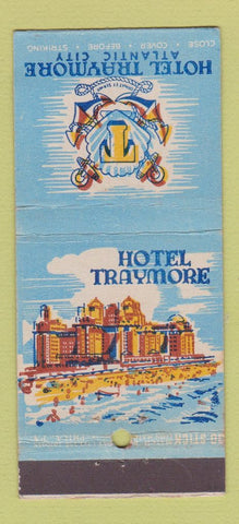 Matchbook Cover - Hotel Traymore Atlantic City NJ 30 Stick