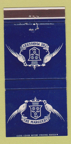 Matchbook Cover - The Marguery Restaurant Ipswich MA 30 Strike