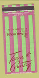 Matchbook Cover - Palmer House Chicago IL Hotel Hilton Town Country 30 Strike