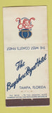 Matchbook Cover - Bayshore Royal Hotel Tampa FL 21 Strike Feature