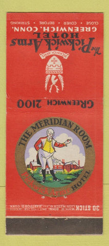 Matchbook Cover - Pickwick Arms Hotel Greenwich CT 30 Stick