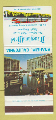 Matchbook Cover - Disneyland Hotel Anaheim CA 30 Strike