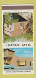 Matchbook Cover - Historic Forts Canada Fort Macleod Winnipeg MB 30 Strike