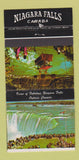 Matchbook Cover - Niagara Falls ON Canada Souvenir 30 Strike