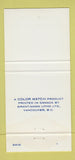 Matchbook Cover - Jasper National Park Canada AB 30 Strike
