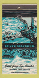 Matchbook Cover - Great Gorge Trip Elevator Niagara Falls ON 30 Strike