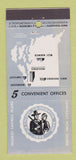Matchbook Cover - Old Colony COOP Bank Providence RI 21 Strike Feature