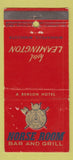 Matchbook Cover - Hotel Leamington Minneapolis MN WEAR 21 Strike Feature