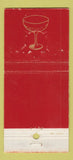 Matchbook Cover - Hotel Leamington Minneapolis MN WEAR 21 Strike Feature
