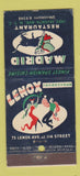 Matchbook Cover - Madrid Restaurant New York City 21 Strike Feature