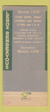 Matchbook Cover - Madrid Restaurant New York City 21 Strike Feature