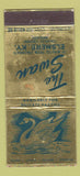 Matchbook Cover - The Swan Elsmere NY POOR 30 Stick