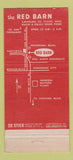 Matchbook Cover - The Red Barn Van Nuys CA 30 Stick