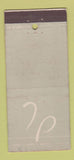 Matchbook Cover - Terrace Plaza Hotel Cincinnati OH WEAR 30 Stick