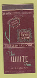 Matchbook Cover - White Inn Fredonia NY Mardi Gras Lounge 30 Stick