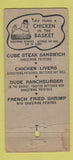 Matchbook Cover - Phillip's Whiz Inn Englewood CA WEAR 30 Stick