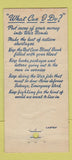 Matchbook Cover - Labtex Fabrics New York City WEAR 30 Stick