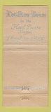 Matchbook Cover - Cotillion Room Hotel Pierre New York City 30 Stick