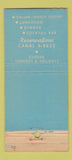 Matchbook Cover - Teddy's New York City WEAR 30 Stick