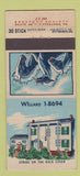 Matchbook Cover - ES Club Erector's Society Pittsburgh PA 30 Stick