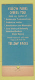 Matchbook Cover - Yellow Pages Telephone Book Bell PA 30 Stick