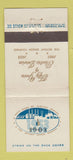 Matchbook Cover - Detroit MI Edison Electric 1953 30 Stick